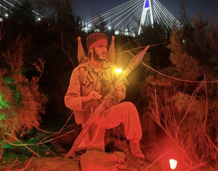 فیلم| اهواز در سوگ بانوی دو عالم؛ نمایشگاه هفته بسیج با عطر تعزیه و عزاداری فاطمیه