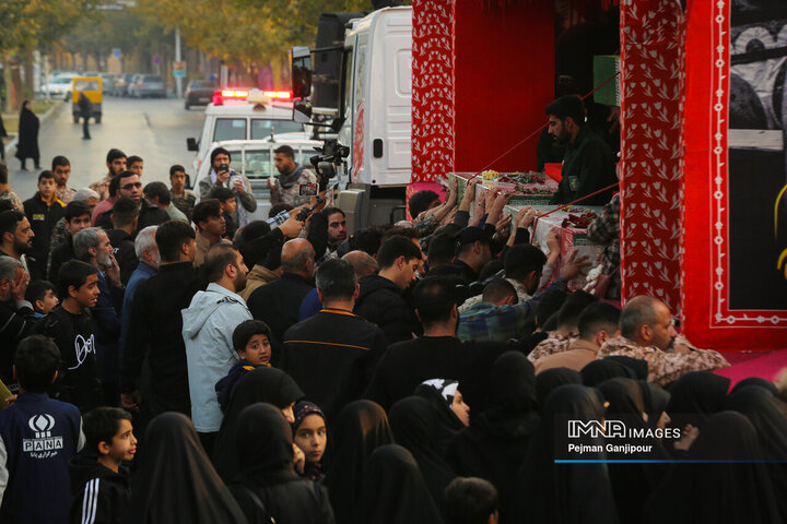 کاروان اهالی بهشت در برخوار، شاهین‌شهر و دانشگاه اصفهان