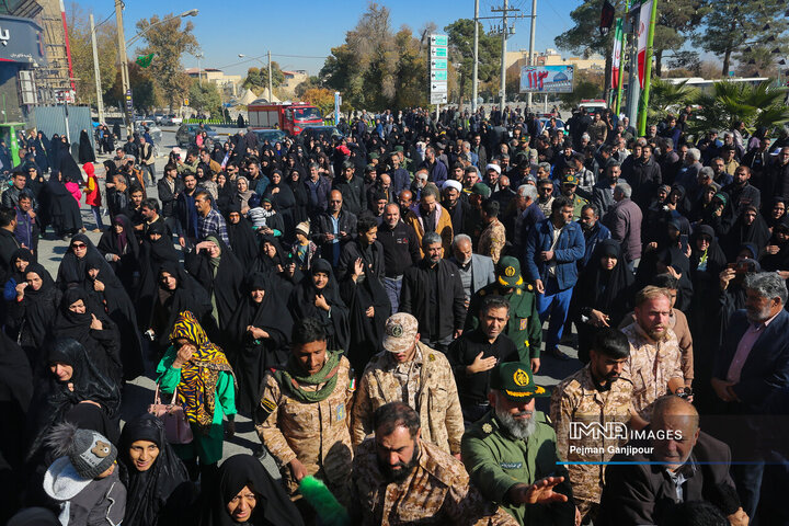 کاروان اهالی بهشت در برخوار، شاهین‌شهر و دانشگاه اصفهان
