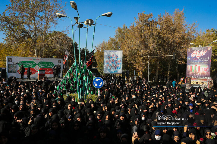 کاروان اهالی بهشت در برخوار، شاهین‌شهر و دانشگاه اصفهان