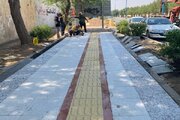 ساماندهی معابر و زیباسازی بلوارهای اهواز با اجرای طرح‌های عمرانی در منطقه یک