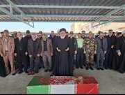 شهید گمنام، میهمان آسمانی سازمان قضایی نیروهای مسلح خوزستان