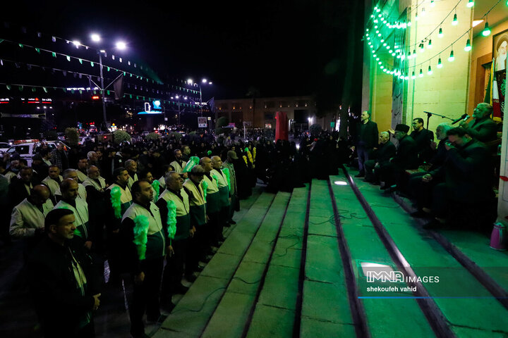 قافله عزادارای حضرت فاطمه زهرا(س) در گذر فرهنگی چهارباغ