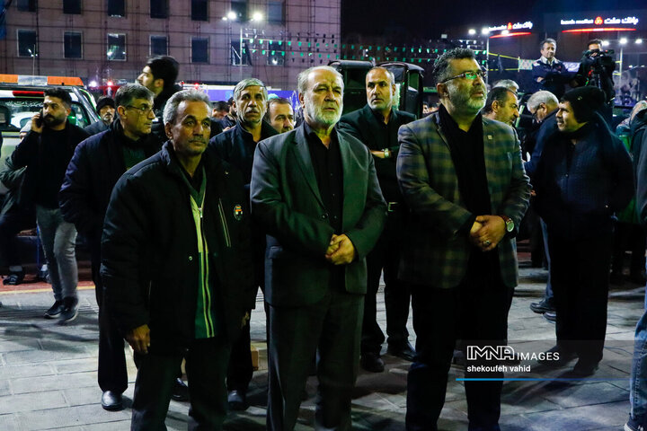 قافله عزادارای حضرت فاطمه زهرا(س) در گذر فرهنگی چهارباغ