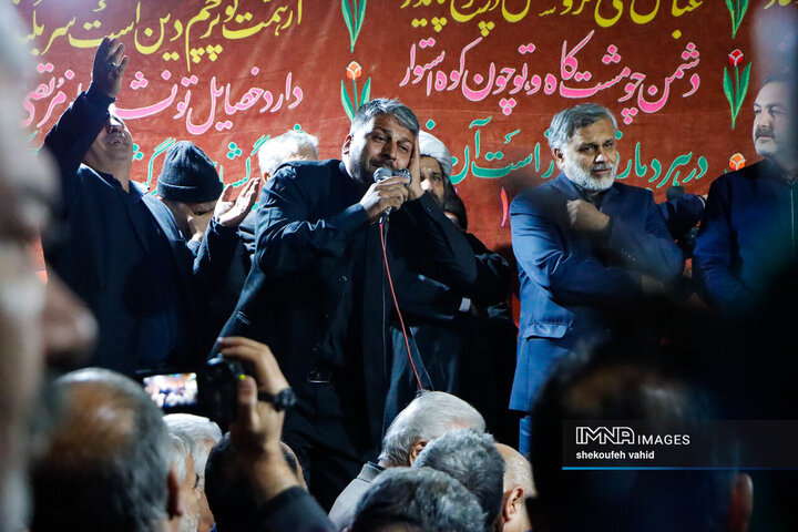 قافله عزادارای حضرت فاطمه زهرا(س) در گذر فرهنگی چهارباغ