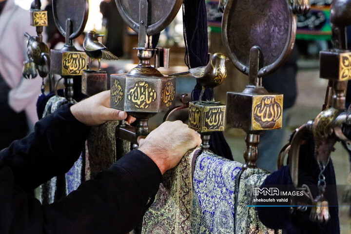 قافله عزادارای حضرت فاطمه زهرا(س) در گذر فرهنگی چهارباغ