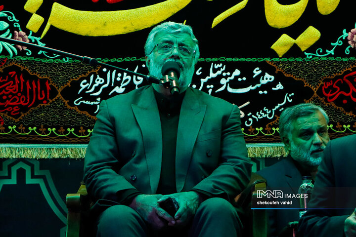 قافله عزادارای حضرت فاطمه زهرا(س) در گذر فرهنگی چهارباغ