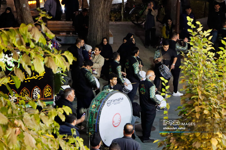 قافله عزادارای حضرت فاطمه زهرا(س) در گذر فرهنگی چهارباغ