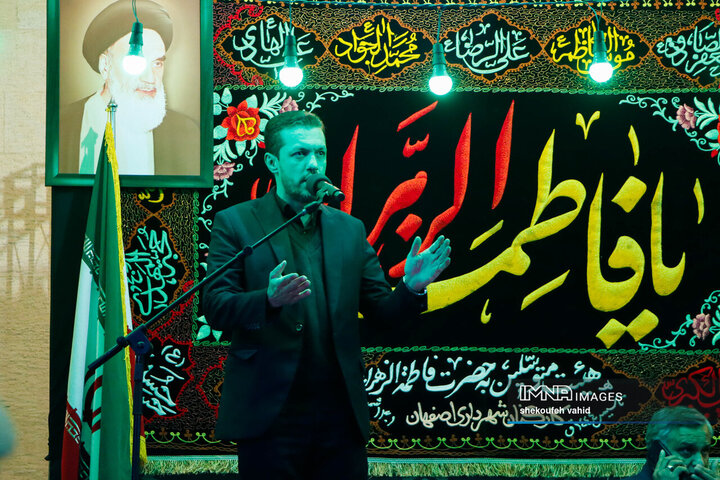 قافله عزادارای حضرت فاطمه زهرا(س) در گذر فرهنگی چهارباغ