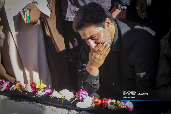 تشییع پیکر هشت شهید گمنام - بجنورد