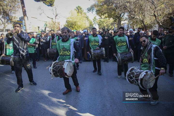 تشییع پیکر هشت شهید گمنام - بجنورد