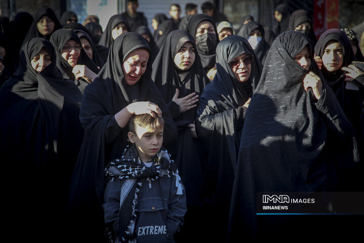 تشییع پیکر هشت شهید گمنام - بجنورد