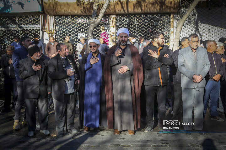 تشییع پیکر هشت شهید گمنام - بجنورد