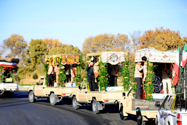 کاروان عطر یاس، مادرانه ترین بدرقه در هوای فاطیمه