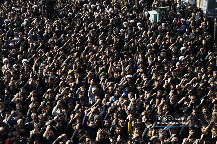 دسته عزاداری سالروز شهادت حضرت فاطمه (س) در قم