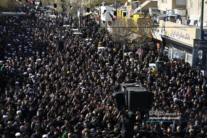 دسته عزاداری سالروز شهادت حضرت فاطمه (س) در قم