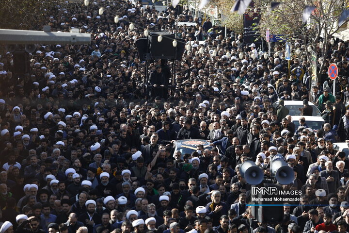 دسته عزاداری سالروز شهادت حضرت فاطمه (س) در قم
