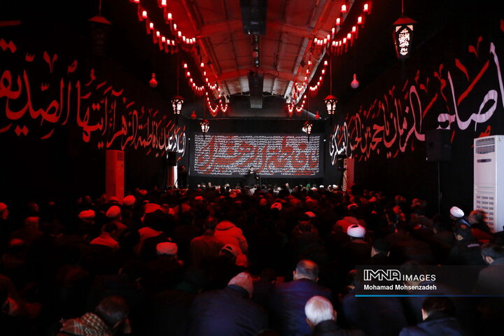 دسته عزاداری سالروز شهادت حضرت فاطمه (س) در قم