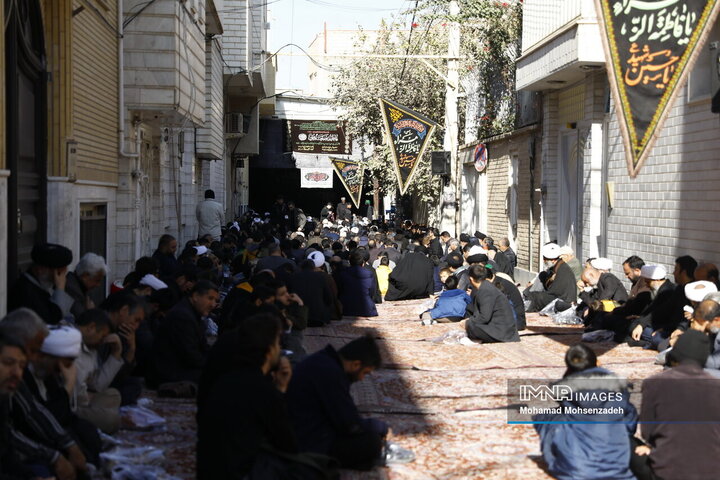 دسته عزاداری سالروز شهادت حضرت فاطمه (س) در قم