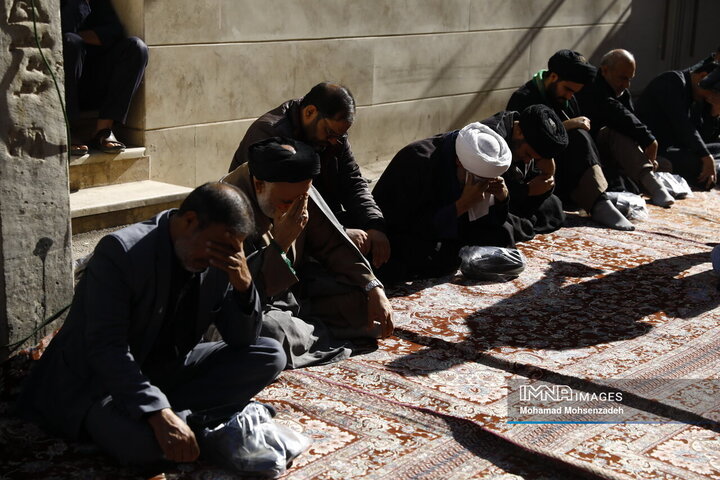 دسته عزاداری سالروز شهادت حضرت فاطمه (س) در قم