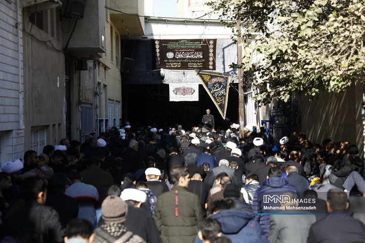 دسته عزاداری سالروز شهادت حضرت فاطمه (س) در قم