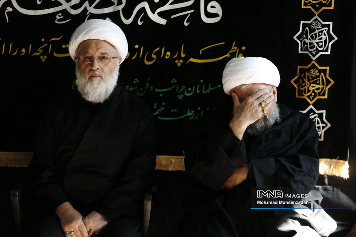 دسته عزاداری سالروز شهادت حضرت فاطمه (س) در قم