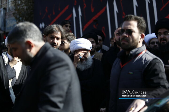 دسته عزاداری سالروز شهادت حضرت فاطمه (س) در قم