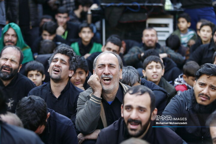 دسته عزاداری سالروز شهادت حضرت فاطمه (س) در قم