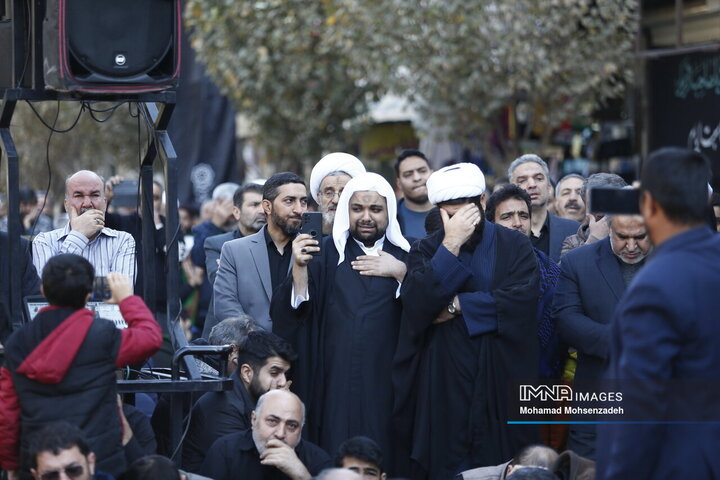 دسته عزاداری سالروز شهادت حضرت فاطمه (س) در قم