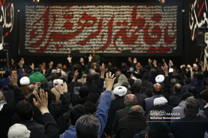 دسته عزاداری سالروز شهادت حضرت فاطمه (س) در قم