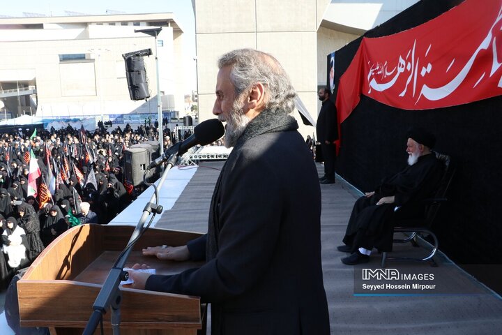 مشهد، قاب اشک فاطمی در استقبال از ۱۳ شهید گمنام