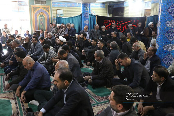 مراسم شهادت حضرت زهرا(س) منطقه ۹ شهرداری اصفهان