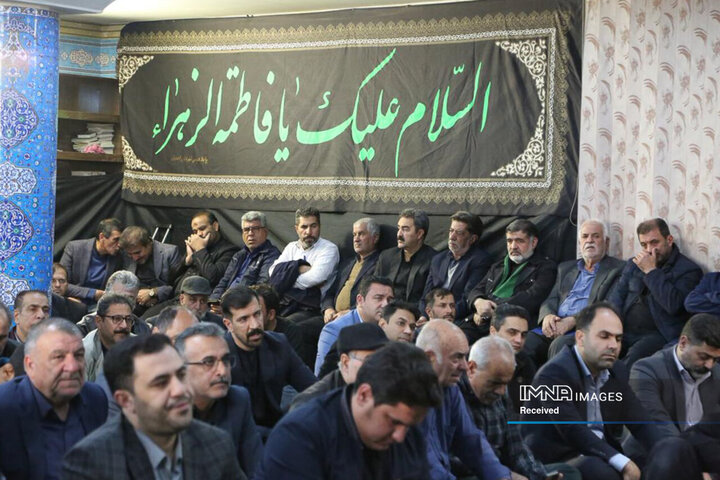 مراسم شهادت حضرت زهرا(س) منطقه ۹ شهرداری اصفهان
