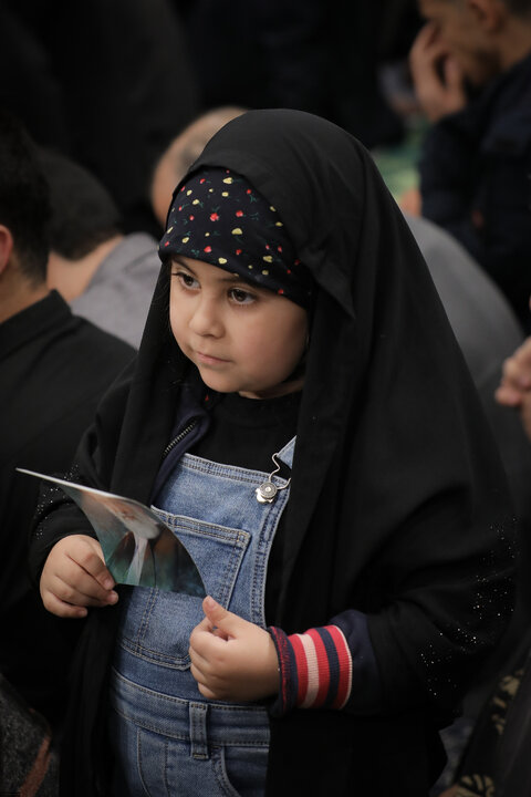 مراسم عزاداری شام شهادت حضرت زهرا(س) با حضور رهبر انقلاب