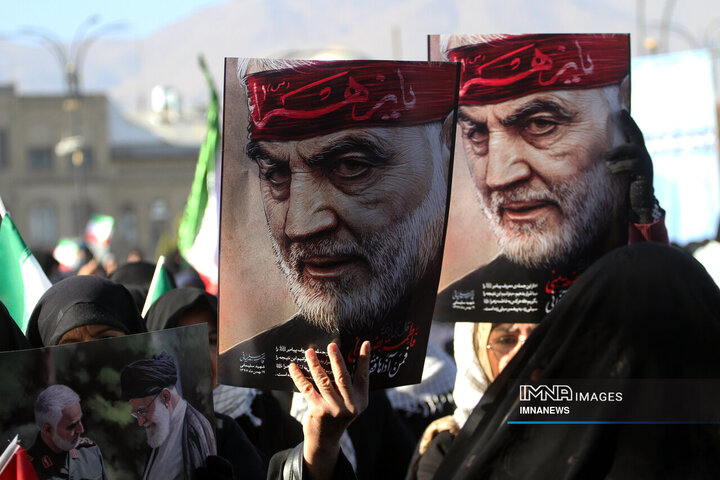 اجتماع بزرگ بسیجیان استان همدان