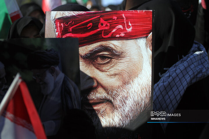 اجتماع بزرگ بسیجیان استان همدان