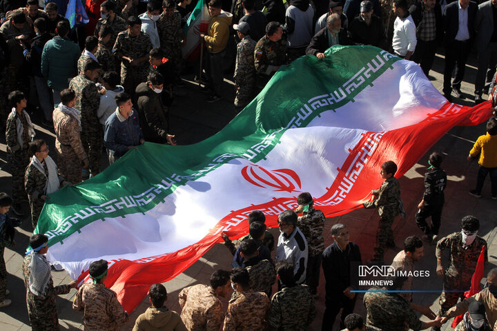 اجتماع بزرگ بسیجیان استان همدان