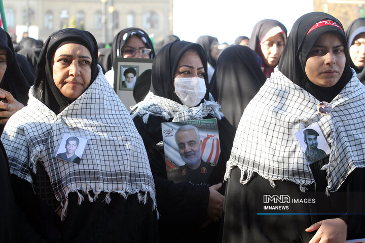 اجتماع بزرگ بسیجیان استان همدان