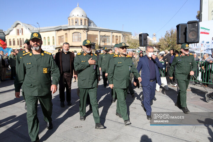 اجتماع بزرگ بسیجیان استان همدان