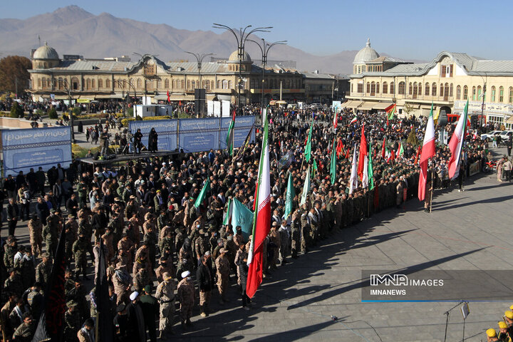 اجتماع بزرگ بسیجیان استان همدان