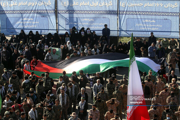 اجتماع بزرگ بسیجیان استان همدان