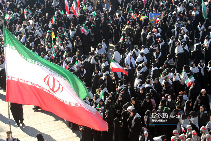 اجتماع بزرگ بسیجیان استان همدان