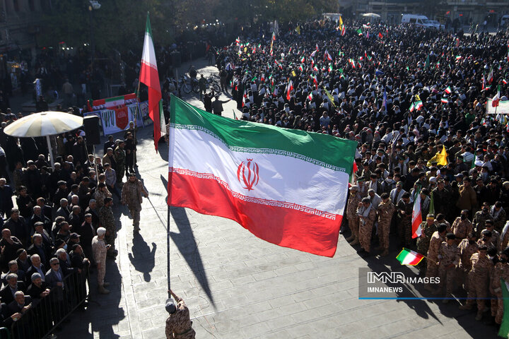 اجتماع بزرگ بسیجیان استان همدان