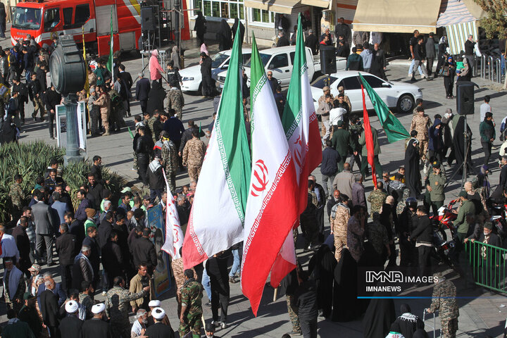 اجتماع بزرگ بسیجیان استان همدان