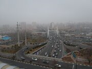 تبریز در وضعیت قرمز؛ شهر زیر غبار آلودگی