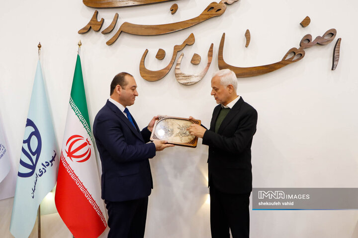 دیدار شهردار اصفهان و نماینده شهردار دوشنبه