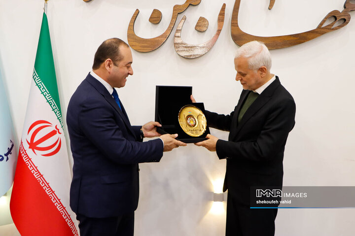 دیدار شهردار اصفهان و نماینده شهردار دوشنبه