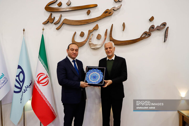 دیدار شهردار اصفهان و نماینده شهردار دوشنبه