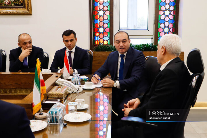 دیدار شهردار اصفهان و نماینده شهردار دوشنبه