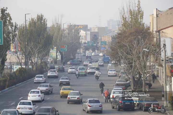 تبریز در وضعیت قرمز؛ شهر زیر غبار آلودگی